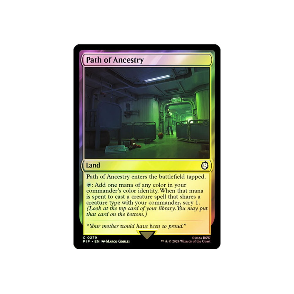 [MTG] Path of Ancestry [PIP] [LAND] [C] - Magic the Gathering SINGLES