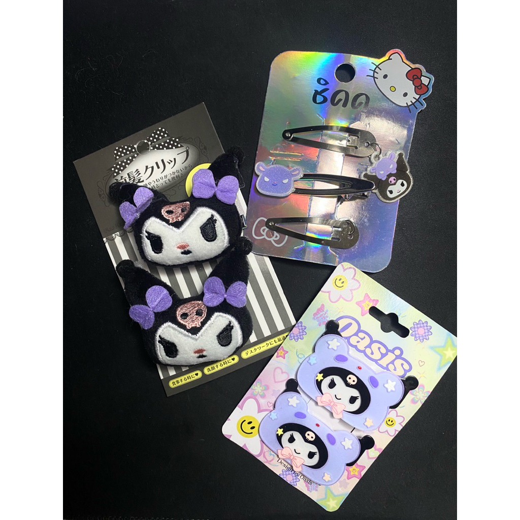กิ๊บหนีบผม Kuromi collection