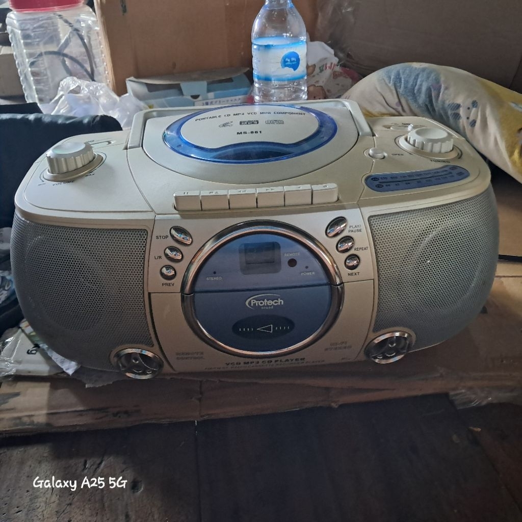 เครื่องเล่น วิทยุเทป cd/vcd Protechsound MS-881 [โปรดอ่านรายละเอียด]