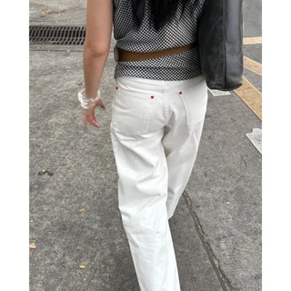 TGDA.CO - กางเกงยีนส์ Body girl รุ่น Tennis liner jeans (พร้อมส่ง)