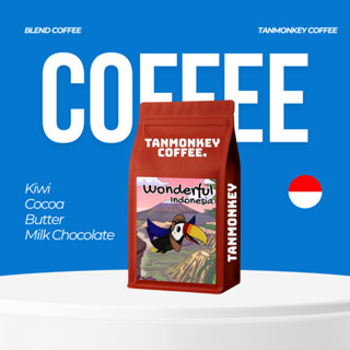 New! Tanmonkey Coffee เมล็ดกาแฟคั่ว Wonderful Indonesia Espr…