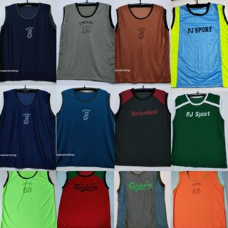 เสื้อแขนกุดผู้ชาย รอบอก 46 นิ้ว คละสี 4 ตัว