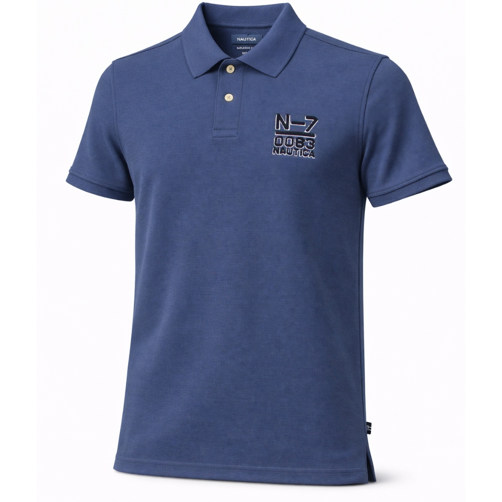 NAUTICA POLO เสื้อโปโลนอติก้า EN300609 NVY น้ำเงิน