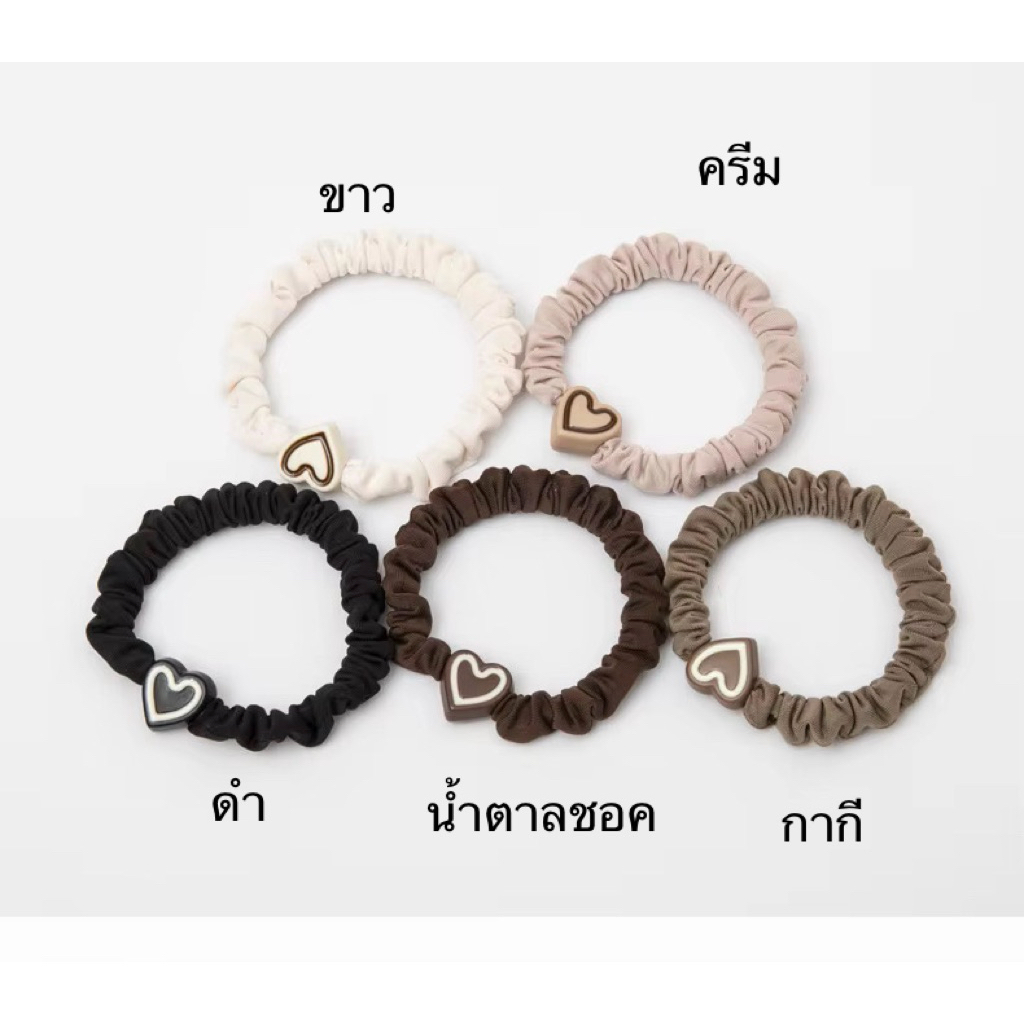 [พร้อมส่ง] หนังยางมัดผม น่ารัก ไม่กินผม