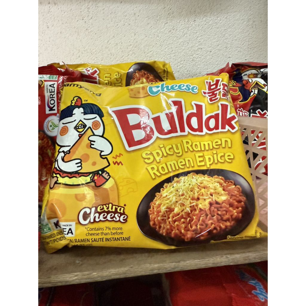 samyang. มาม่าเกาหลี มีหลายรส