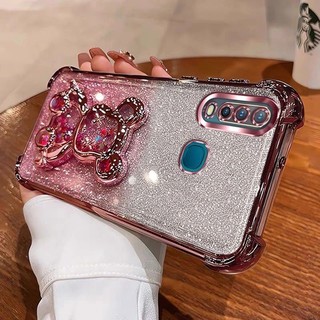 ส่งเร็ว เคส น่ารัก สำหรับ VIVO Y17 Y11 Y12 Y15 เคส หมีตู้น้ำ สวยหรู ฟริ้งฟริ้ง กันกระแทก