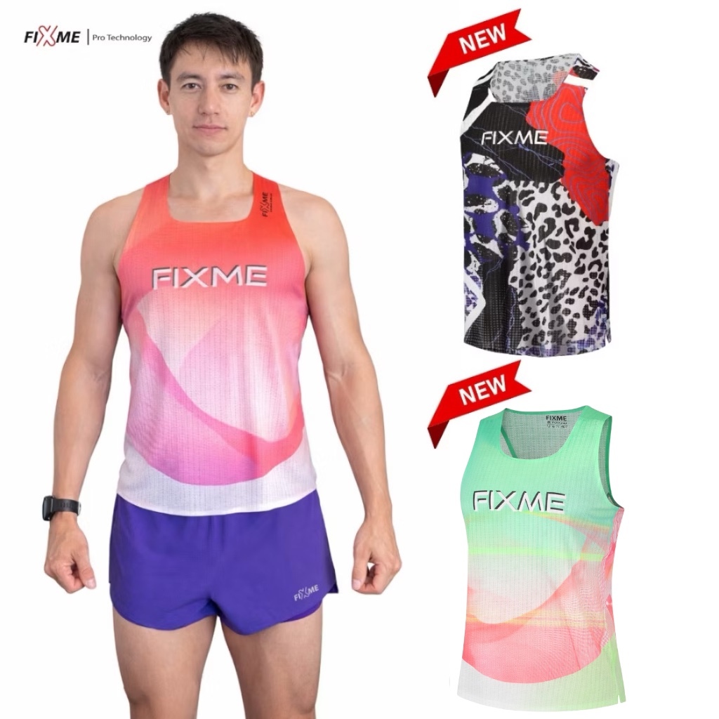 FIXME Race Vest (MEN) เสื้อกล้ามวิ่ง ผ้าคุณภาพสูงจาก อิตาลี