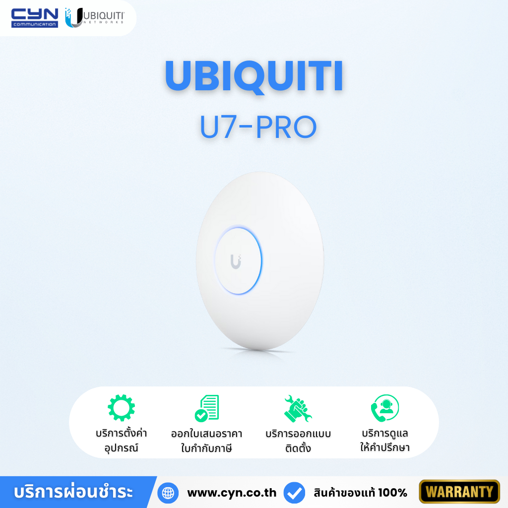 Ubiquiti UniFi U7 Pro WiFi 7 Access Point