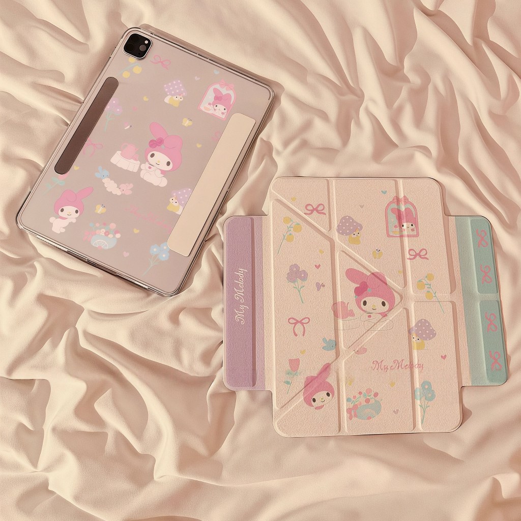 💫พร้อมส่ง💫เคสไอแพด Yพับตั้งได้ Air7 Air6 Air5 my melody มีช่องใส่ปากกา Gen11 Gen10 Gen9 Pro11 mini6