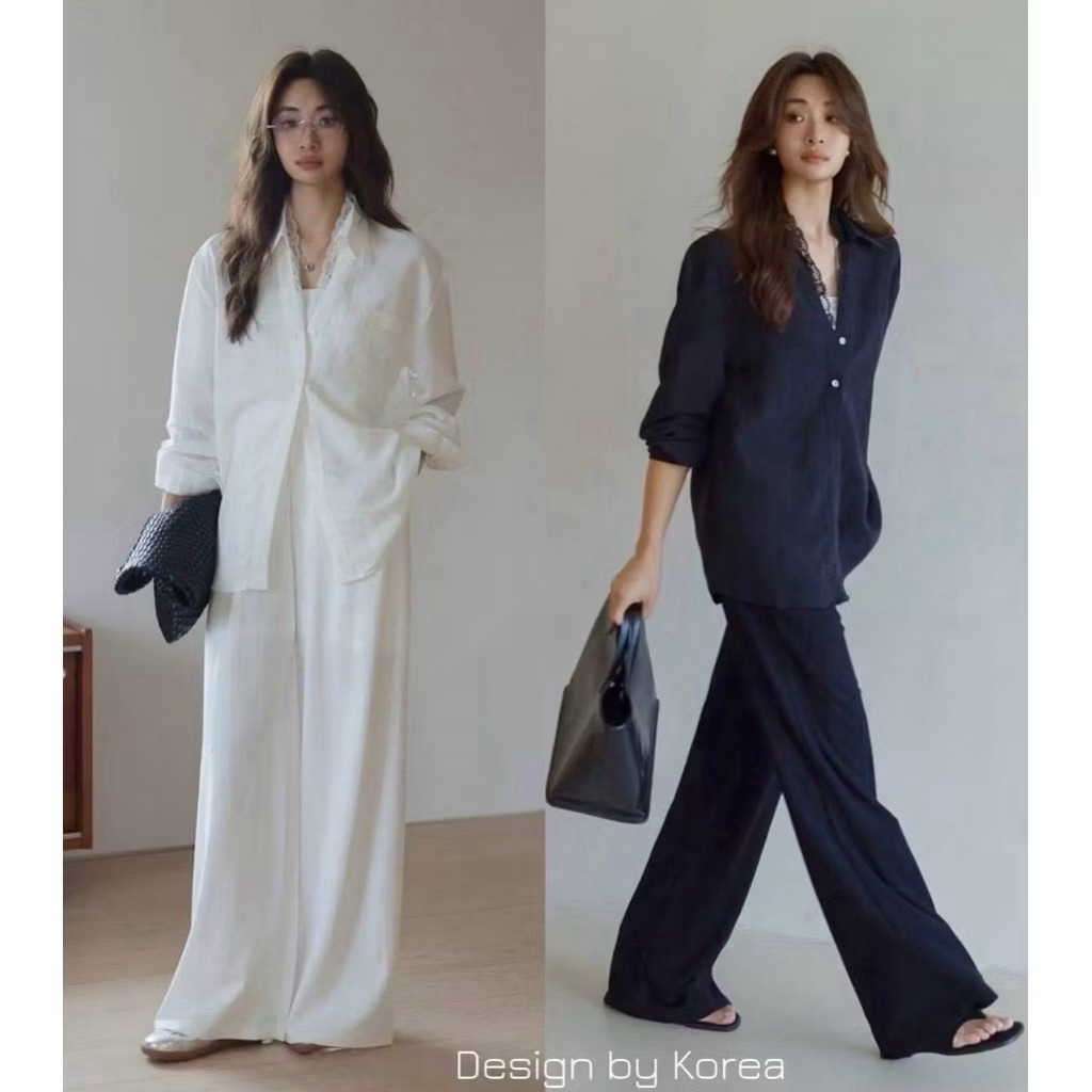 ชุดลินิน งานไทย คอลูกไม้ สวยค่า