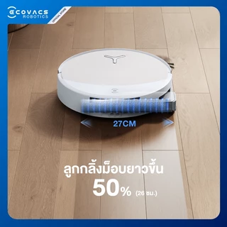 [New!] ECOVACS DEEBOT T90 PRO OMNI หุ่นยนต์ดูดฝุ่น ถูพื้น อัจฉริยะ ทรงพลังทุกการทำงาน OZMO ROLLER 3.0 อัปเกรดใหม่