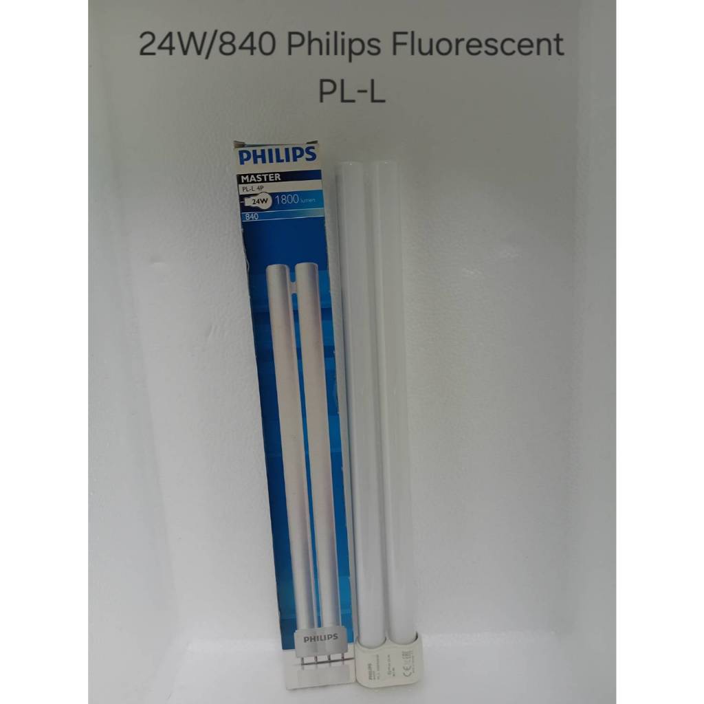Philips Fluorescent Lamp Model PLL 24W/840