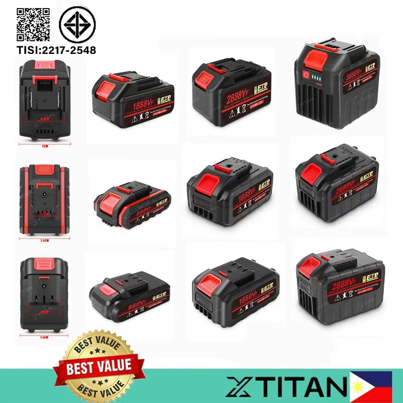 【COD】888VF/1888VF/2888VF Li-ion Battery Charger For Power Tools Chainsaw Lawn Mower Electrical Drill