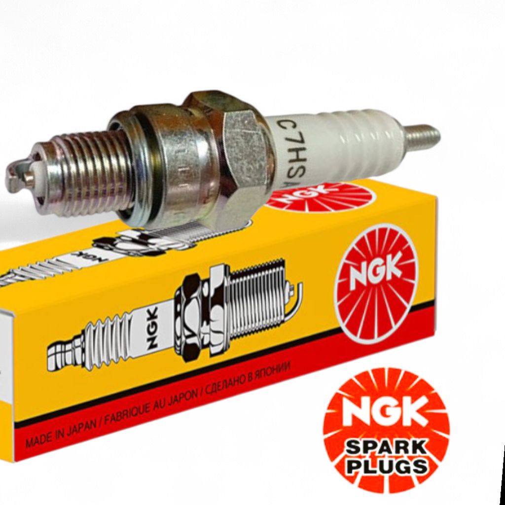 หัวเทียนของแท้ NGK เบอร์ C7HSA ของใหม่ อะไหล่แท้