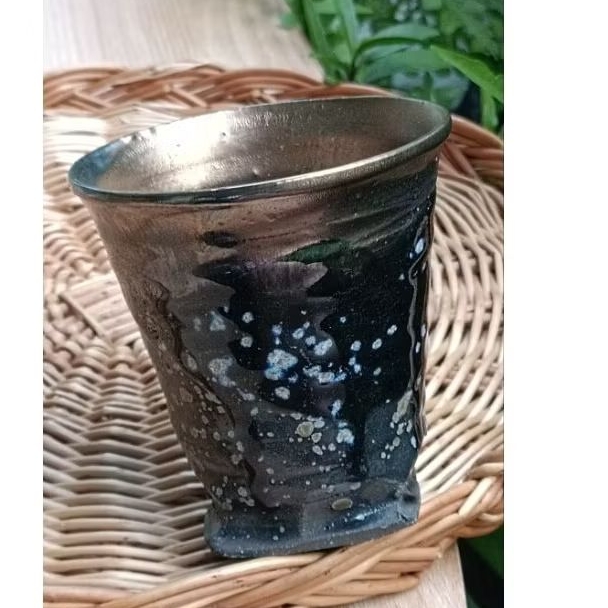 ถ้วยงานปั้นมือญี่ปุ่น | Japanese Studio Pottery | High-Fired Art Piece | One of a Kind กชบ.