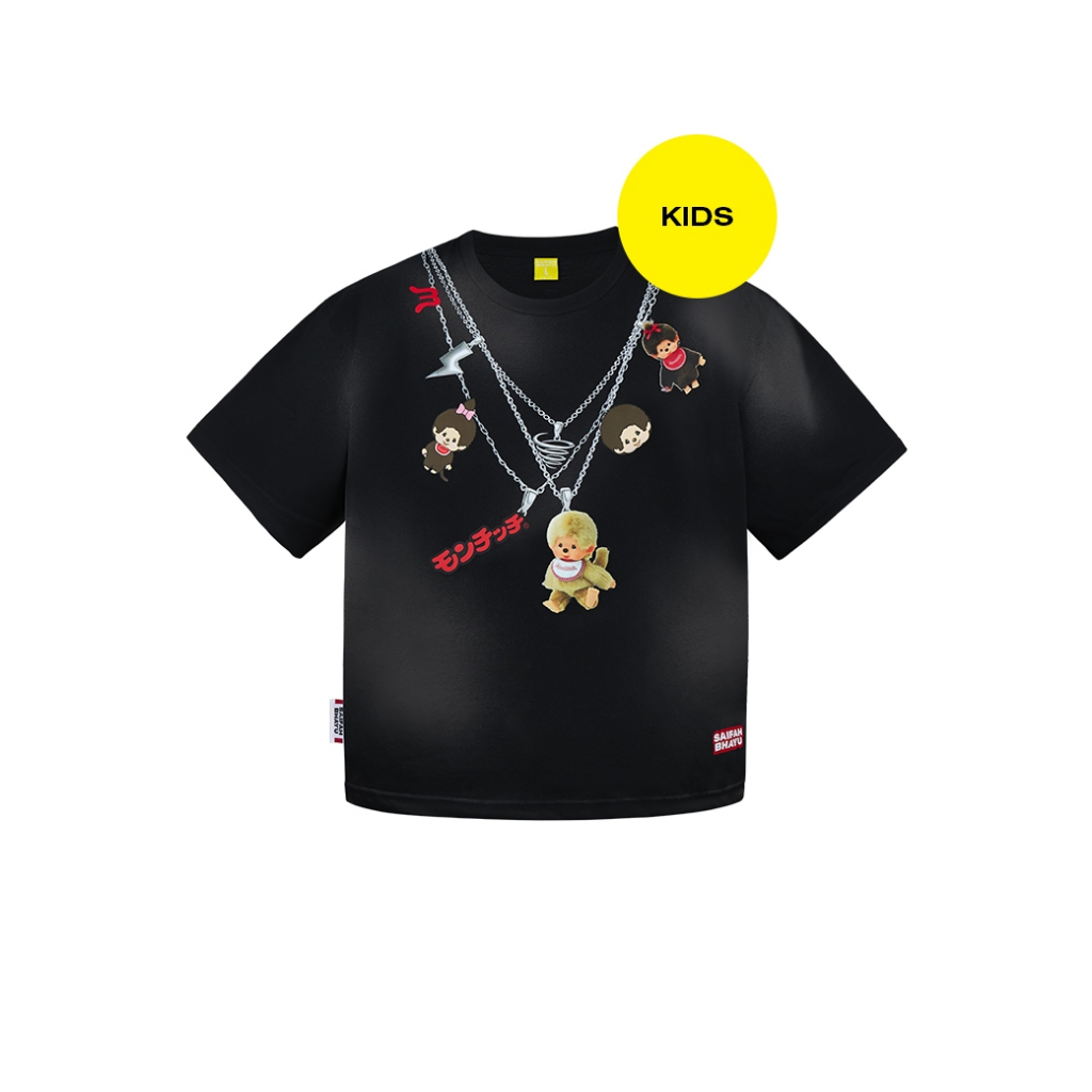(DROP 2) MONCHHICHI CHARM TEE (KIDS)
