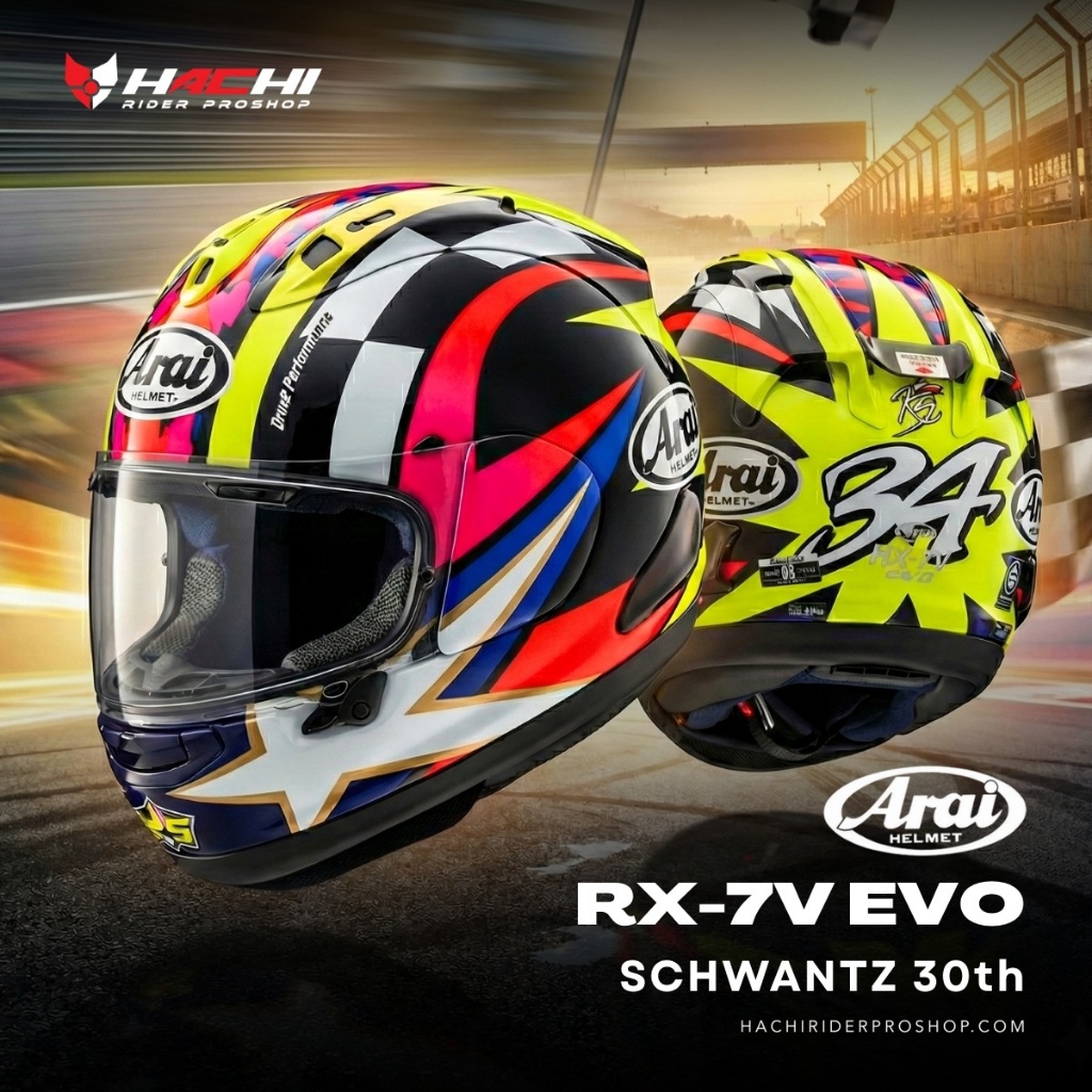 ARAI RX-7V EVO - Schwantz 30th