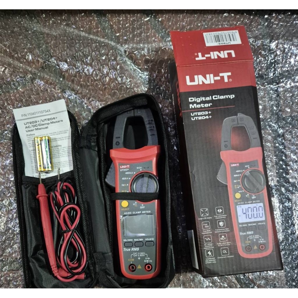 แคลมป์มิเตอร์ ดิจิตอล uni-t ut 203+