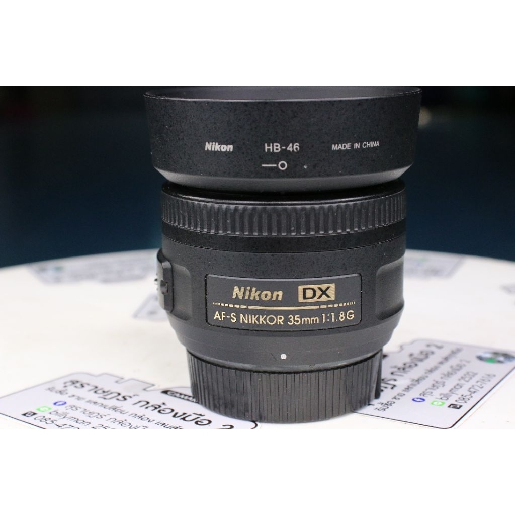 Nikon 35 f 1.8 G เลนส์หน้าชัดหลังเบลอสำหรับกล้อง Nikon