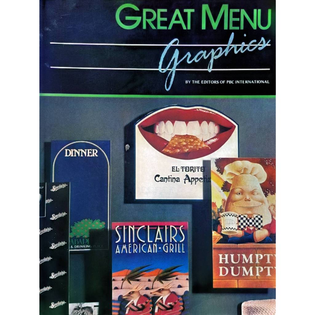 Great Menu Graphics (Great Graphics) Paperback – January 1, 1989