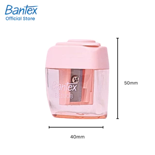 Bantex กบเหลาดินสอ กบเหลาสุ่มสี ใบมีดคม ขนาดพกพาสะดวก มินิมอล สำหรับการเรียนและสำนักงาน Sharpener