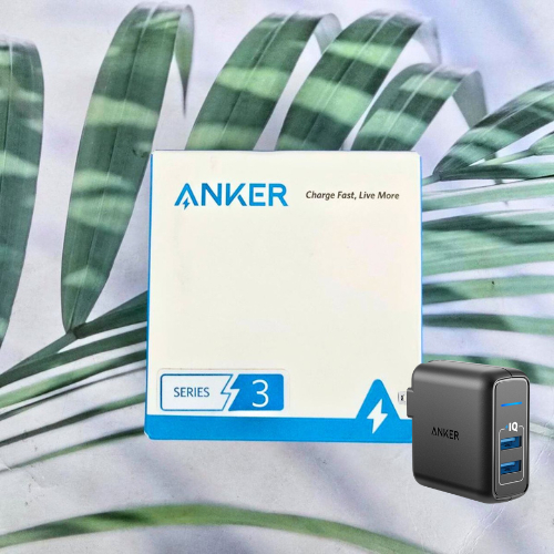 (Anker®) Elite Dual Port USB Charger 24 W หัวชาร์จยูเอสบี