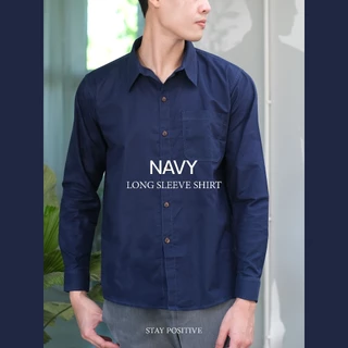 เสื้อเชิ้ตคอปก แขนยาว LONG SLEEVE SHIRT ทรงพอดีตัว Regular Fit