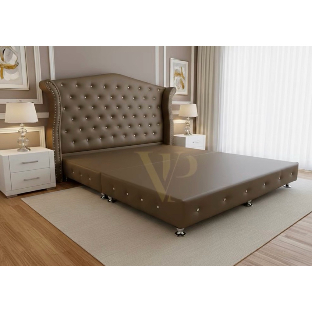เตียงหลุยห์ Luxury(เฉพาะเตียง)บริการติดตั้งฟรี