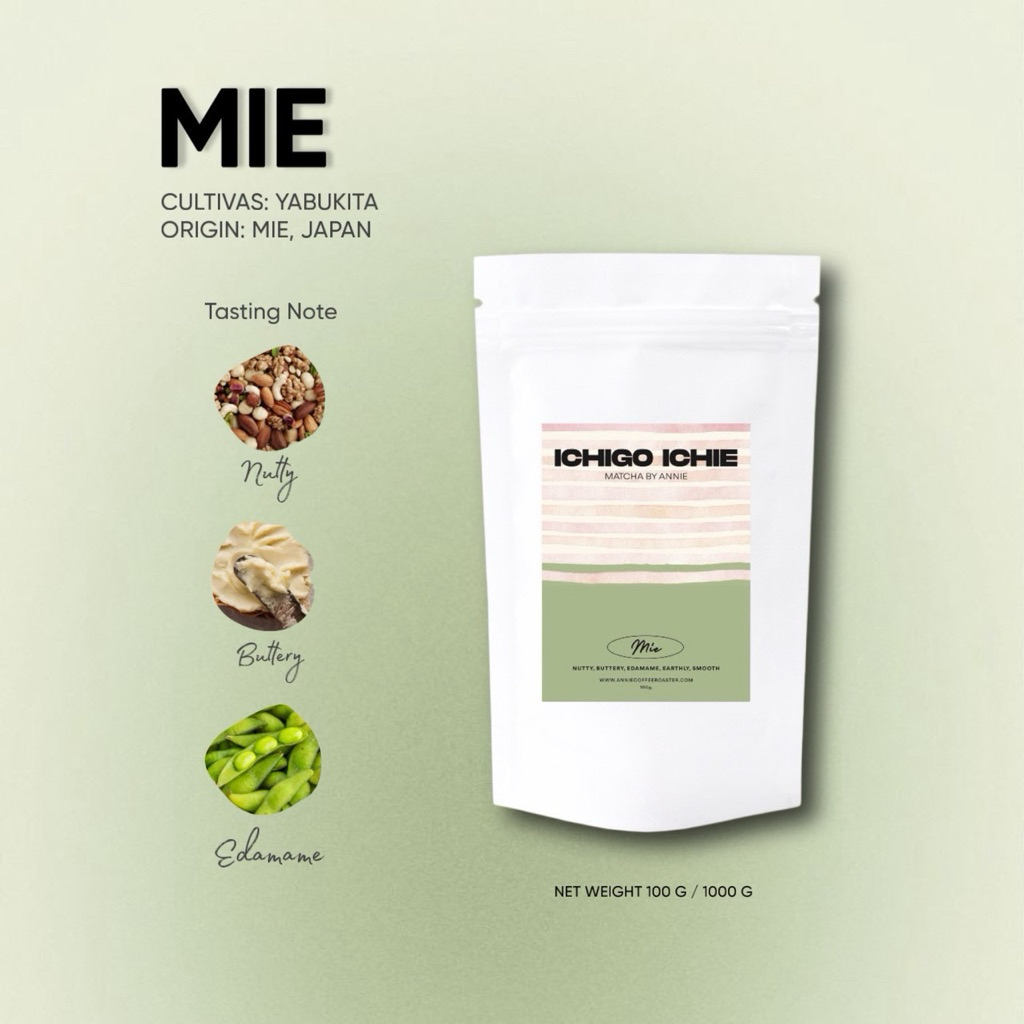 ICHIGO ICHIE Matcha - Mie Premium Grade