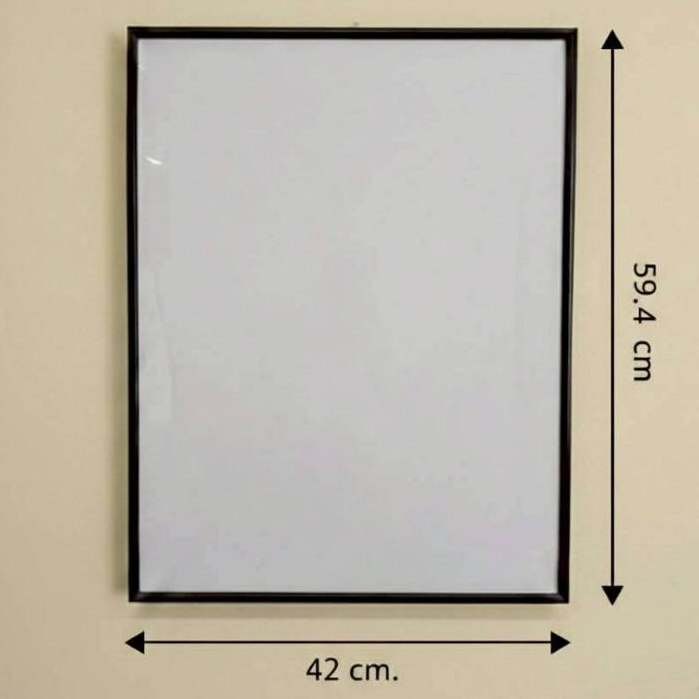 กรอบรูปสีดำ ขนาด59.4x42ซม. กรอบรูปขนาด59.4x42ซม. สีดำ กรอบรูปน้ำหนักเบาเหมือนก้อนเมฆ