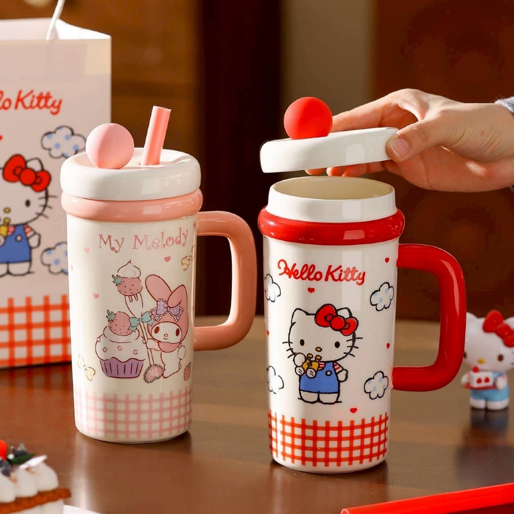 แก้วน้ำเซรามิค ลายลิขสิทธิ์แท้