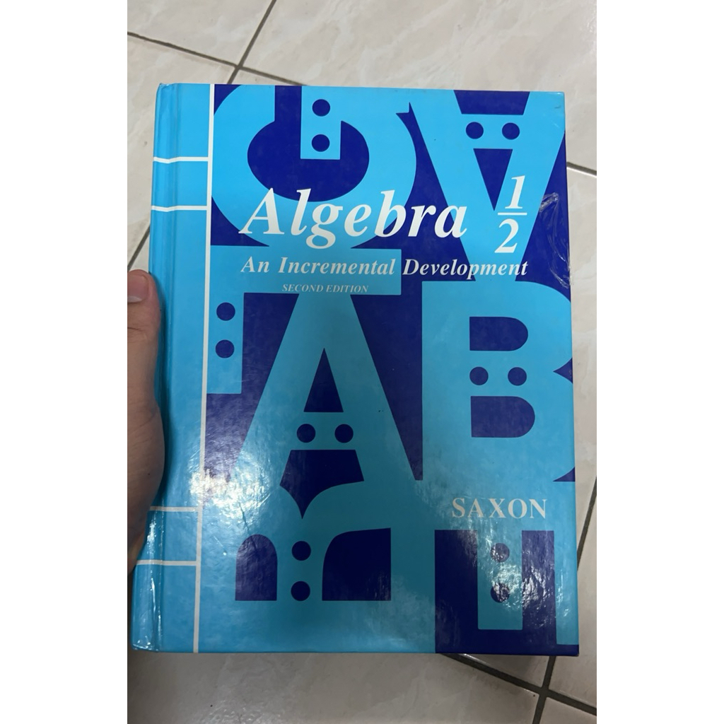 algebra 1/2 มือสอง สภาพอ่าน