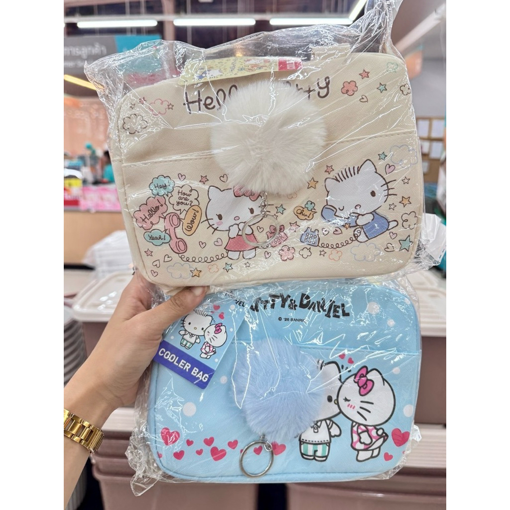 พร้อมส่ง Momento x Sanrio Hello kitty กระเป๋าใส่กล่องข้าว เก็บความร้อน/เย็น ลายลิขสิทธิ์ ซานริโอ้ คิ