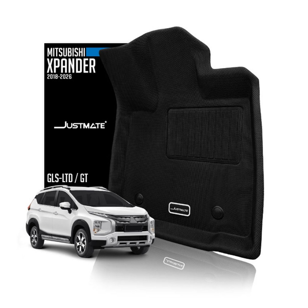 [JUSTMATE] MITSUBISHI พรมปูพื้นรถยนต์ XPANDER  2018 - 2026 น้ำมัน