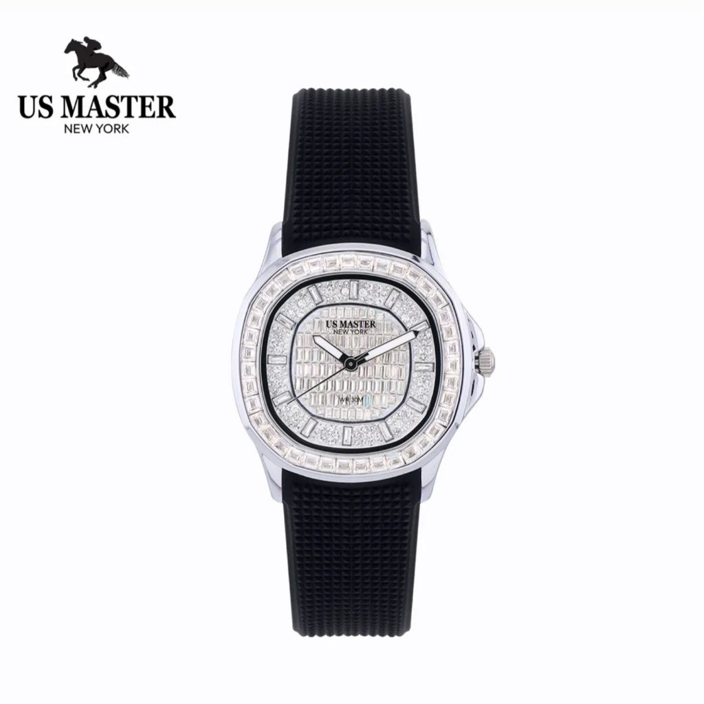 US MASTER POLO CLUB รุ่น USM-ED02 กันน้ำลึก 30เมตร รับประกันศูนย์ 1 ปี