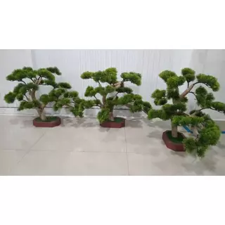 ต้นบอนไซ สูง40-45ซม.ต้นไม้ปลอม ต้นไม้ประดิษฐ์ Leeartplants