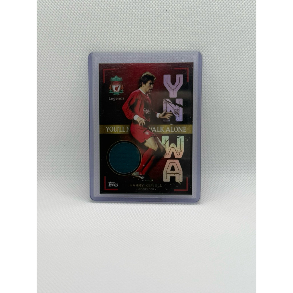การ์ดสะสม Topps Liverpool Team Set 2022/23 Harry Kewell YNWA Relic Patch