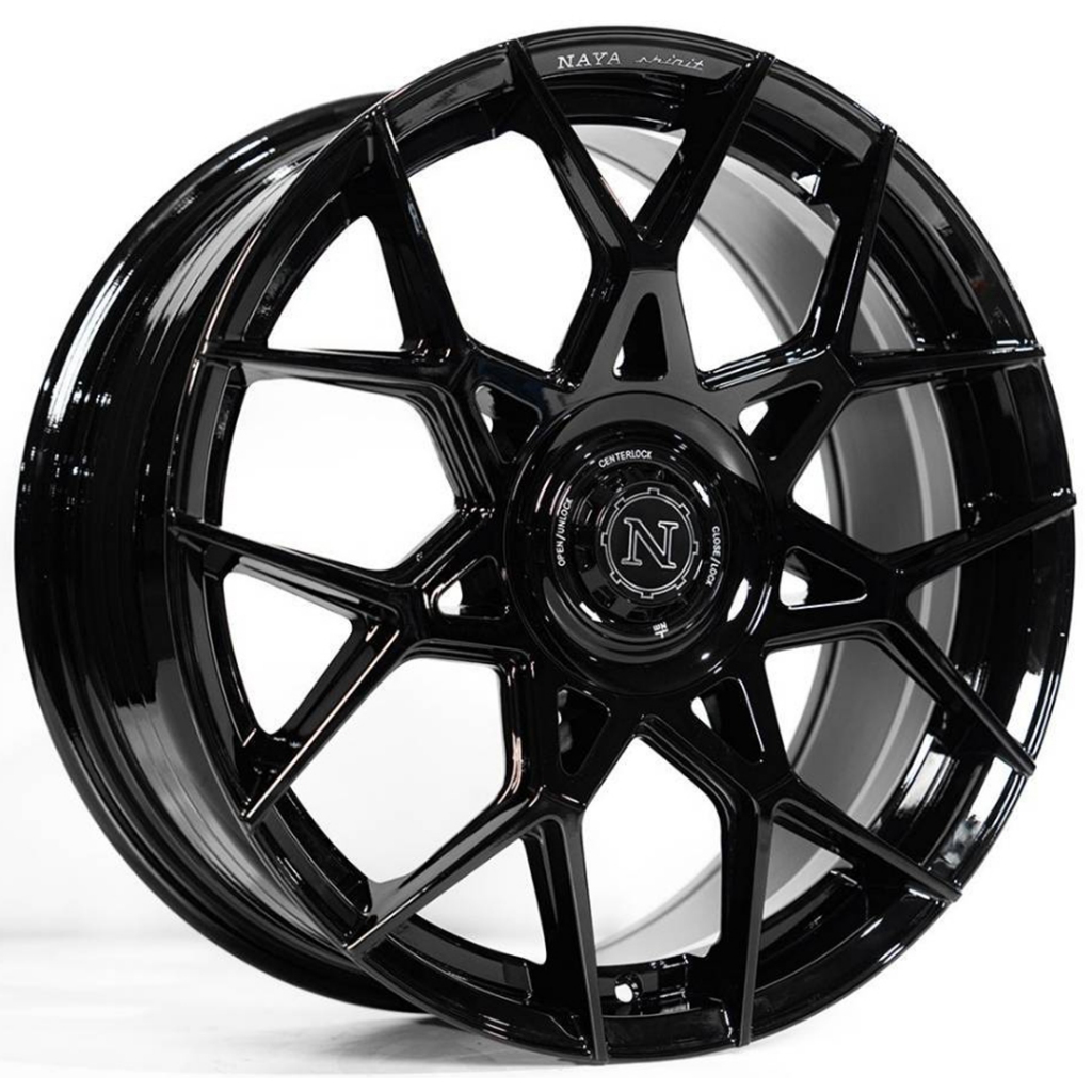 ล้อแม็กซ์ Naya CL-107 ขอบ18นิ้ว 5รู100/114.3/112 สีดำเงา กว้าง8.5นิ้ว Offset35 [22869]