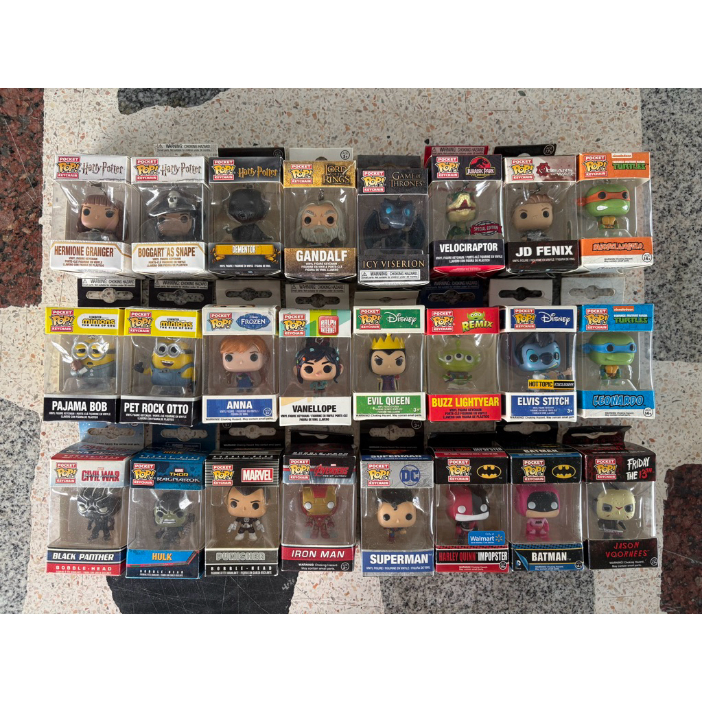 Funko Pop Keychain พวงกุญแจของแท้ Clearance Sale