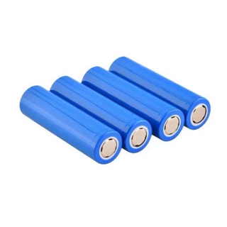 ถ่านชาร์จ ก้อนสีฟ้า หัวตัด 3.7V รุ่น 18650 1800mAh