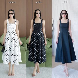 Top 1 💕พร้อมส่ง มีสีใหม่💕เดรสเจ้าหญิง ขายดี INTUON ชุดไปงานแต่ง ออกงาน ถ่ายพรี #9232 T-SHIRTNISTA