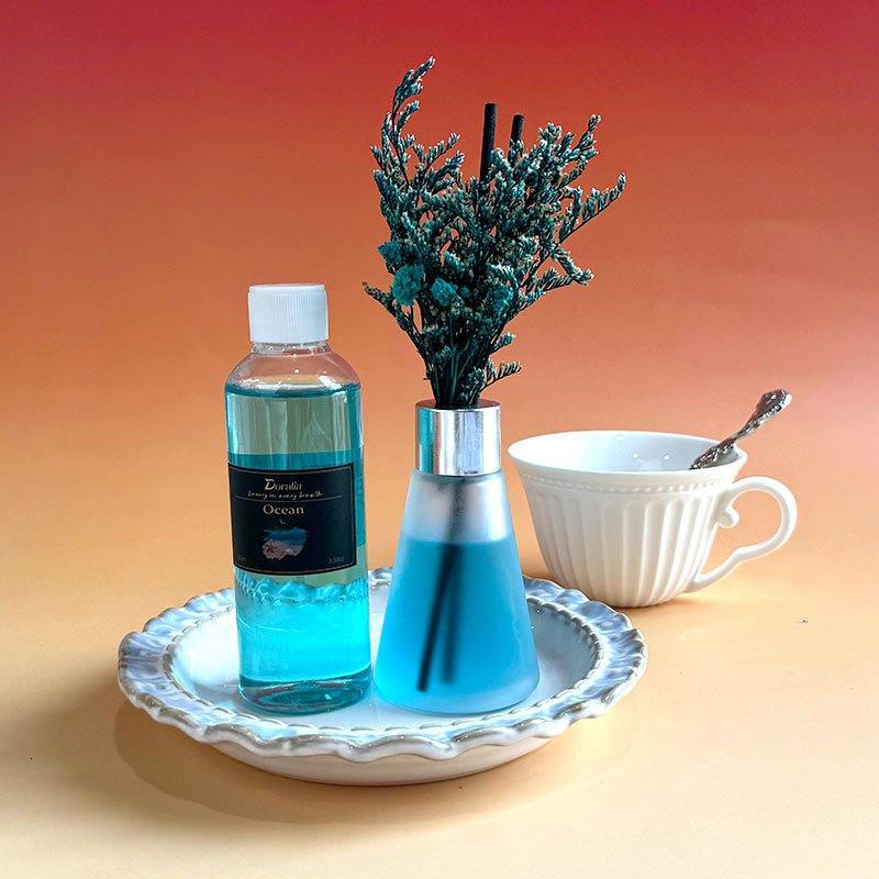 【Doralia】เซ็ทคู่ประหยัด ก้านไม้หอม 1 ขวด + น้ำหอมรีฟิล 1 รูปที่ 2