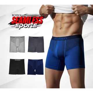 Rossoกางเกงในชาย-รุ่น-SEAMLESS-SPORTกระชับคล่องตัวยืดหยุ่น4ทิศทาง มีช่องระบายอากาศในตัวผ้า(แพ๊ค1ตัว)