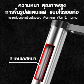 บันไดยืดหดได้ บันได บันไดทรงเอพับได้ บันไดสแตนเลส รับน้ำหนักได้ 1000KG บันไดทรง A แข็งแรง เสถียร