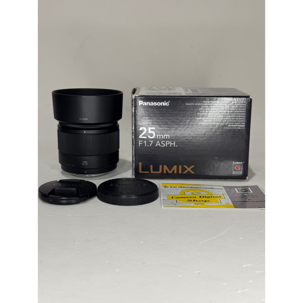 Lens Panasonic Lumix 25mm F1.7 ASPH.