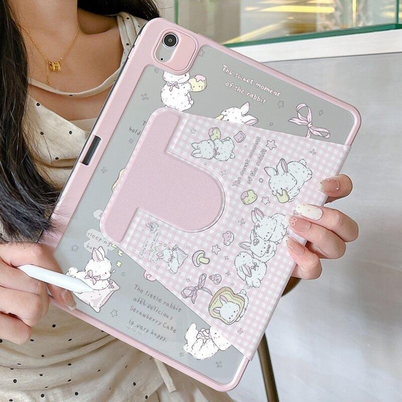 🚚พร้อมส่ง🚚case Samsung Tab S11 A11 A9 S8 S10+ rabbit S10 FE S9+ S7 มีที่ใส่ปากกา S6 Lite S9 FE A7L