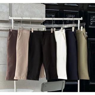 Capri Pants กางเกงคาปลีผ่าข้างปลายขา