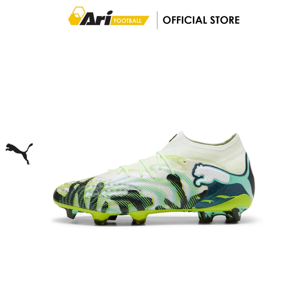 PUMA FUTURE 9 ULTIMATE CREATIVITY FG - YELLOW ALERT (10894701) รองเท้าฟุตบอล FUTURE 9 ULTIMATE สีเขียว