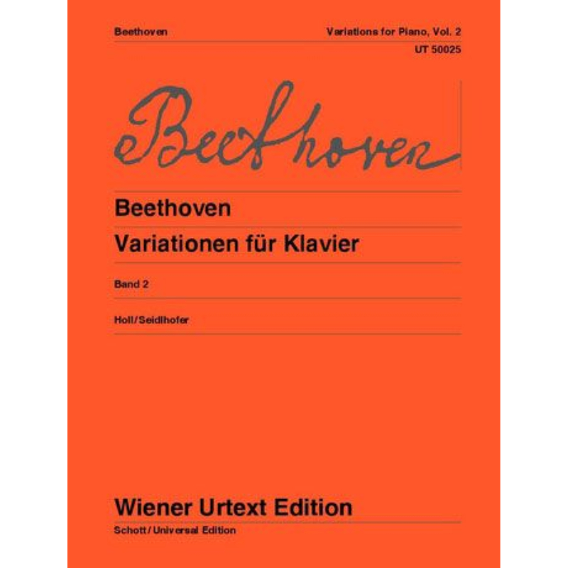 (Piano) Beethoven: Variations for Piano, Vol.2 (UT50025)