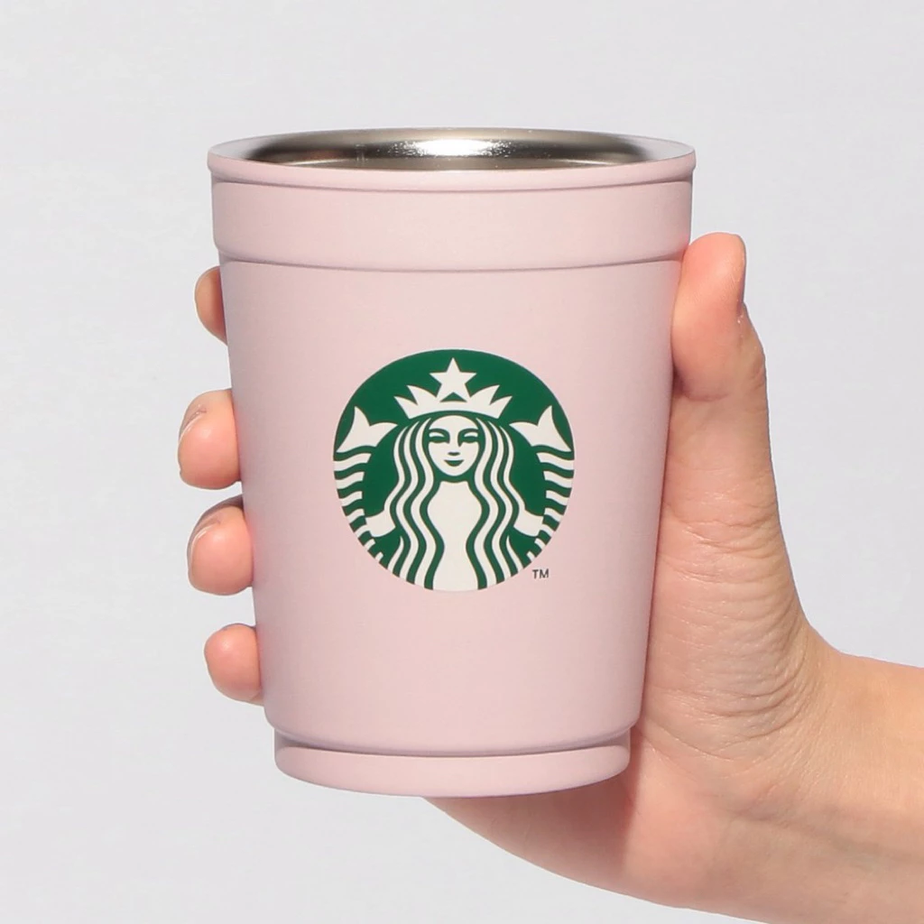 Starbucks SAKURA2026 2-Way Stainless Steel Cup Holder Matte Pink 355ml thumbnail 7